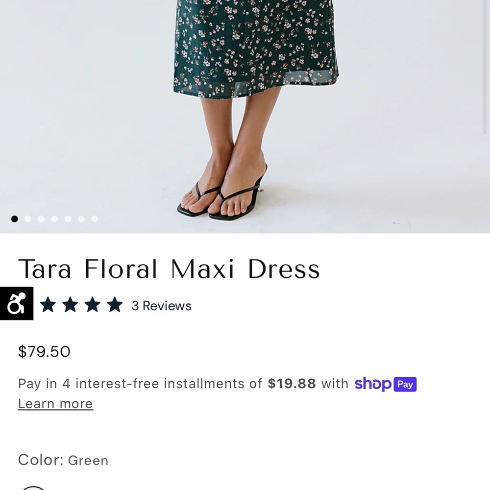 Böhme Tara Floral Maxi Dress - Picture 4 of 7